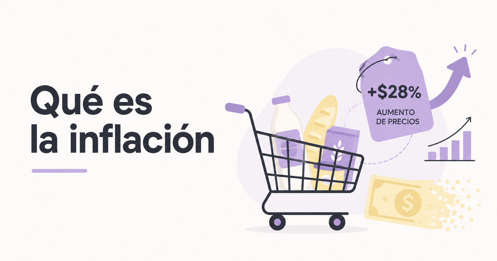 Qué es la inflación y cómo reduce el poder de compra del dinero cada año